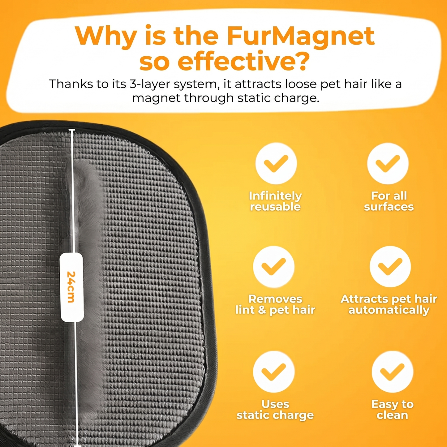 FurMagnet™ – Cat Hair Remover