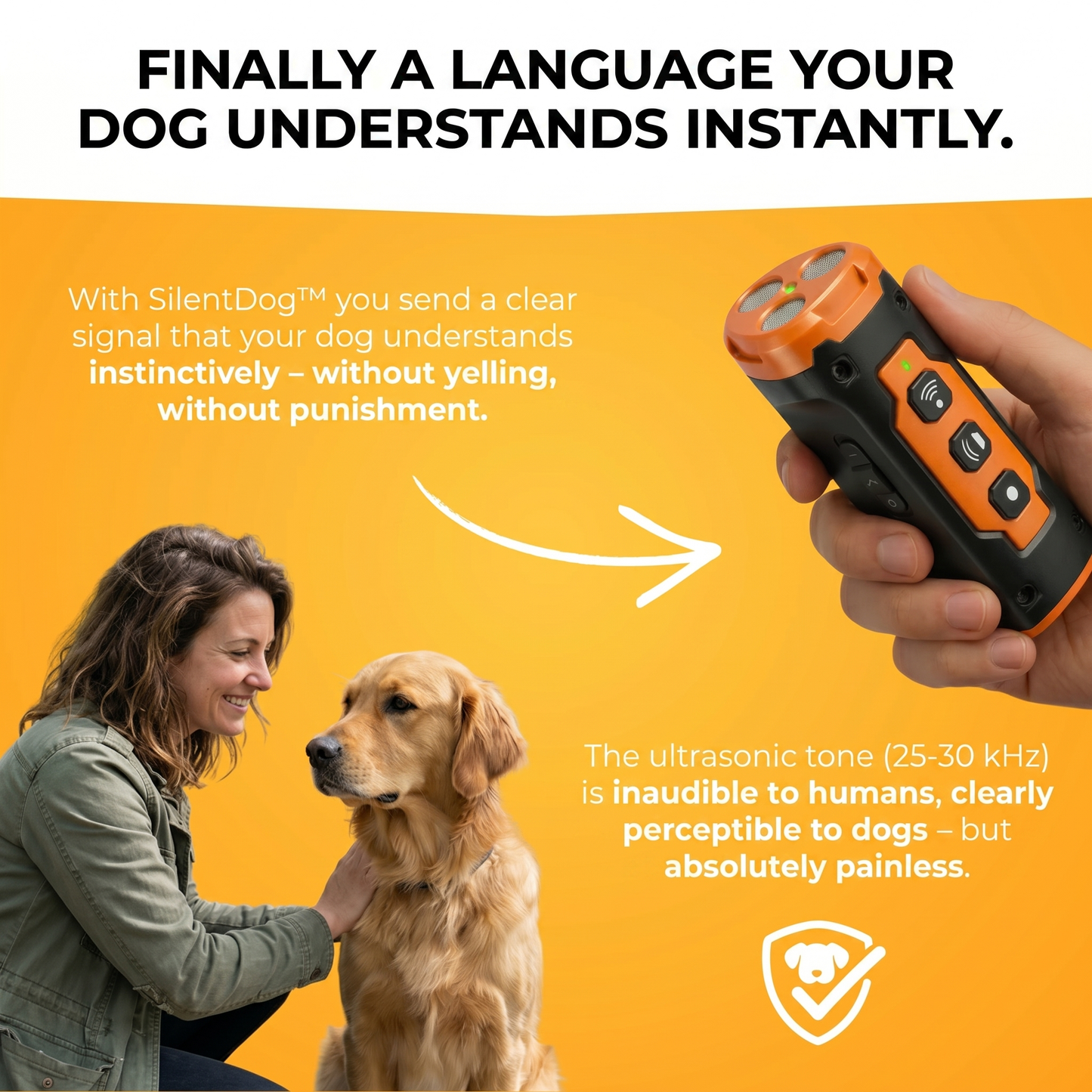 SilentDog™ – Ultrasonic Training Aid